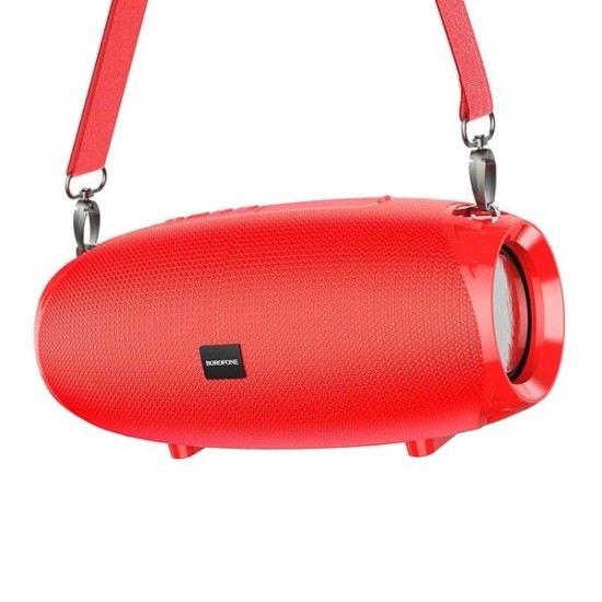 SPEAKER WIRELESS BOROFONE BR12 AUX/USB/MEMORY CARD RED